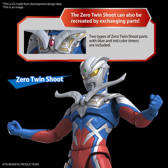 Bandai Hobby - Ultraman Zero - Figure-rise Standard - Ultraman Zero Model Kit - Picture 7 of 10